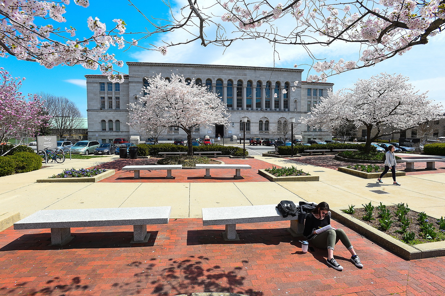 CUA campus in early spring