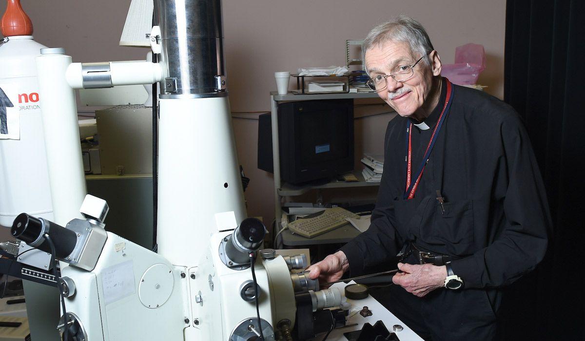 Father Andrew Buechele: "Science begins with an act of faith"