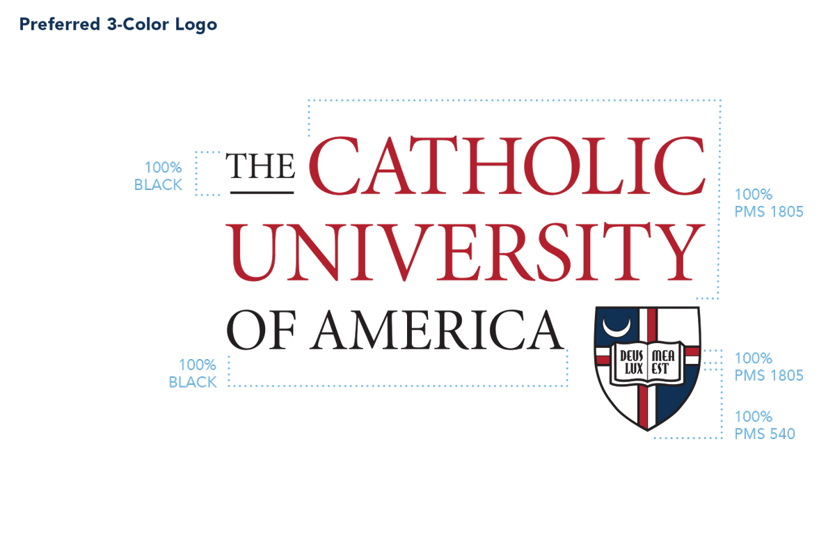 University Identity - logo color options
