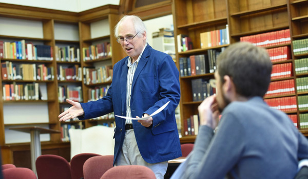 A Catholic University professor teaching a course on Classical Civilization.